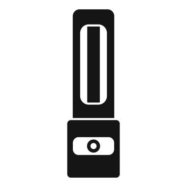 Bu simge elektrikli ısıtıcıyı temsil ediyor, herhangi bir eve sıcaklık ve rahatlık hissi veriyor.