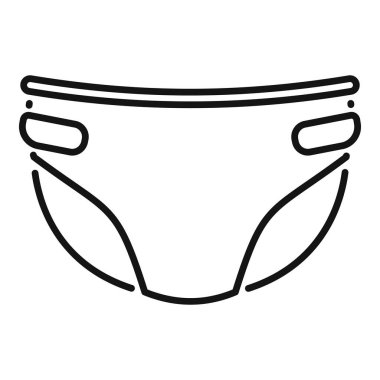 Bebek bezi çizimi, genellikle bebek ürünleri ve hizmetleri için kullanılır.