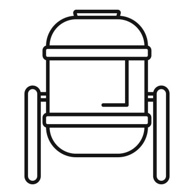 Mobil su tankı tarımda sulama için kullanılıyor