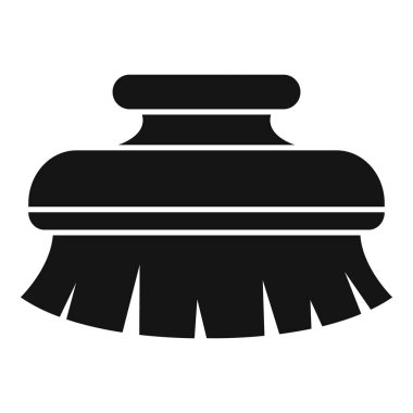 Plastik saplı fırça yıkama ve ovalama için kullanılıyor