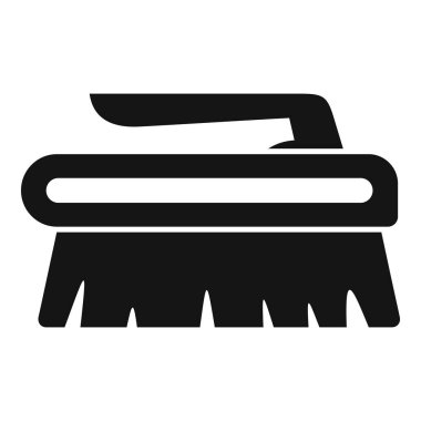 Ovalamak ve yıkamak için plastik saplı fırça.