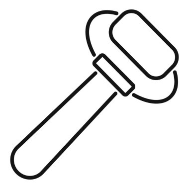 Rahatlatıcı spa tedavisi için elektrikli yüz masajı ikonu