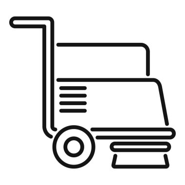 Döşeme cilası makinesi, temizlik ve yer bakımı konseptini gösteriyor.