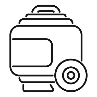 Bir ekran ile seviyelendirme aygıtı inşaat çalışmalarında ölçüm ve seviyelendirme için kullanılır