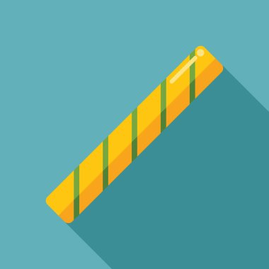 Çikolata kaplı gofret çubuğu, abur cubur için şekerleme ürünü.