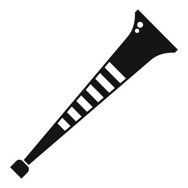 Basit bir vuvuzela simgesi. Güney Afrika 'da popüler olan bir korna.