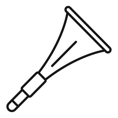 Boru hattı simgesi askeri tören için çalgıcılık yapan pirinç enstrümanı temsil ediyor.