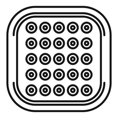 Çoklu diyotlu öncü panel etrafındaki boşluğu aydınlatıyor