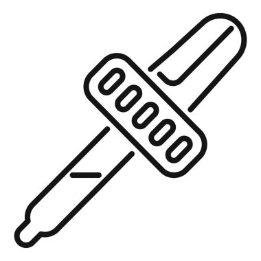 Aromaterapi pipeti rahatlatıcı ve iyileştirici bir deneyim için gerekli yağı bırakıyor.