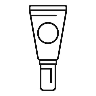 Nemlendirici ya da merhem sürmek için kozmetik krem tüpü, cilt bakımı