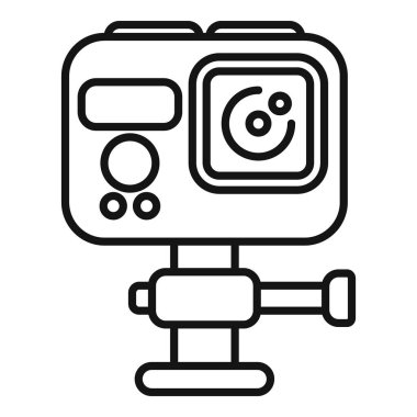 Aksiyon kamerası ekstrem spor maceralarını kaydediyor.