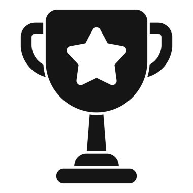 Şampiyon kupasının basit bir simgesi, zaferin ve başarının sembolü.