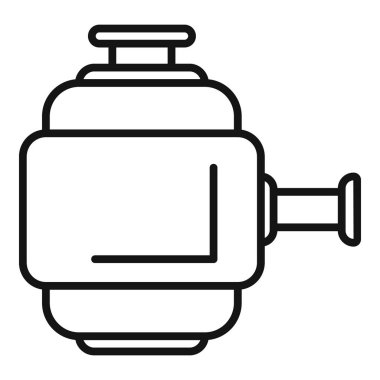 Araba türbini hızla dönüyor, yüksek performanslı bir araç için güç üretiyor.