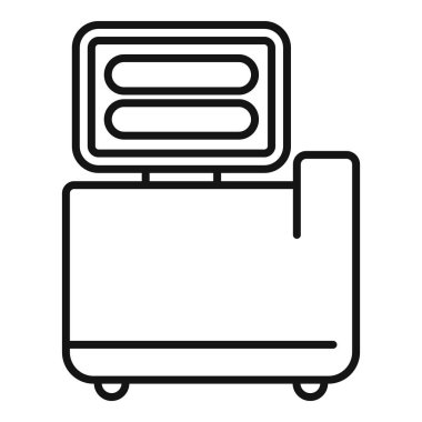 Laboratuvar ekipmanları bilimsel bir ortamda deneyler için bir santrifüj makinesi gösteriyor.