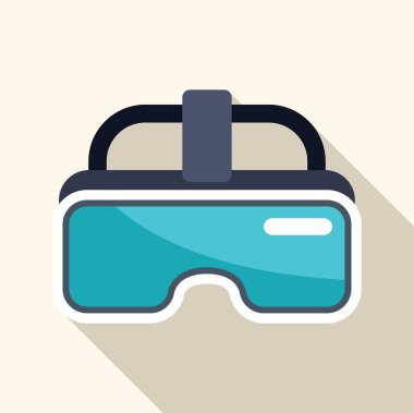 Sanal gerçeklik kulaklığı, uzun gölgelerle engin deneyimler yaratıyor.