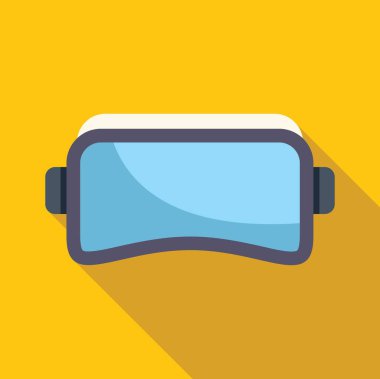 Modern teknoloji ve dijital yeniliği temsil eden sanal gerçeklik kulaklığı