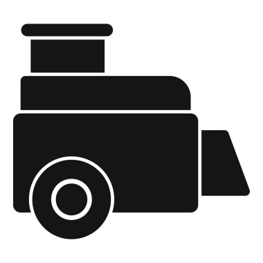 Oyuncak treni temsil eden basit bir simge, çocukluk anılarını ve oyun zamanını anımsatıyor