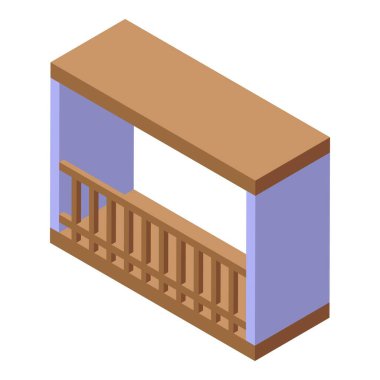 Bina cephesinden uzanan ahşap korkuluklu modern balkon, şık bir açık hava alanı sağlıyor.