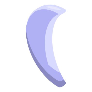 Tek parlak akrilik tırnak ucu güzel bir maniküre hazır.