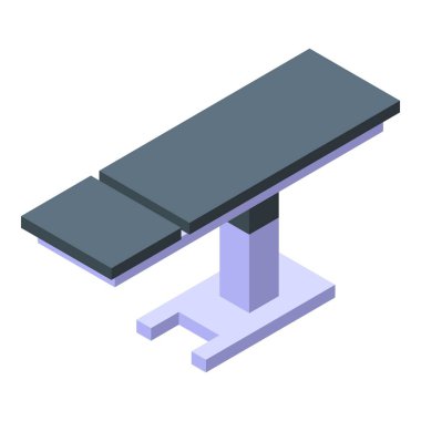 Hastanede yatan hastaları muayene etmek için tıbbi muayene masası