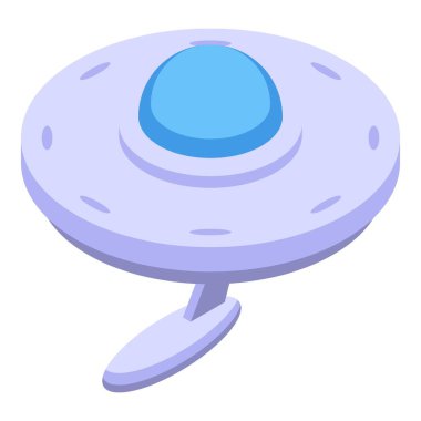 Uzaylı uzay gemisi galakside uçuyor.