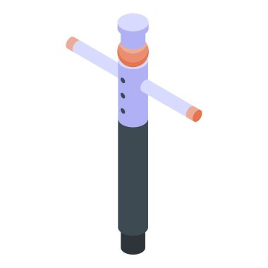 Şişirilebilir sallanan tüp adam havada dans ediyor.