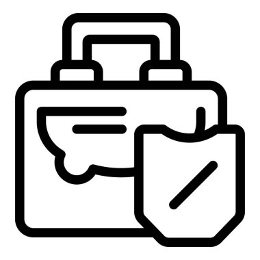 Aracı hasardan koruyan bir araba sigortası tasviri, otomotiv sigortası kavramını temsil ediyor.