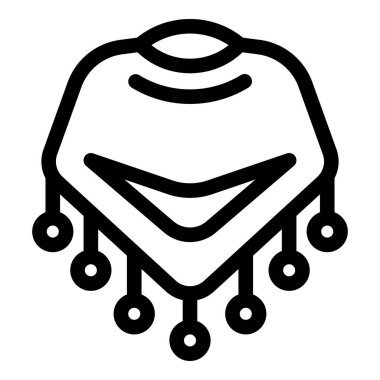 Müslüman kültürü ve gelenek simgesini gösteren Arap elbisesi