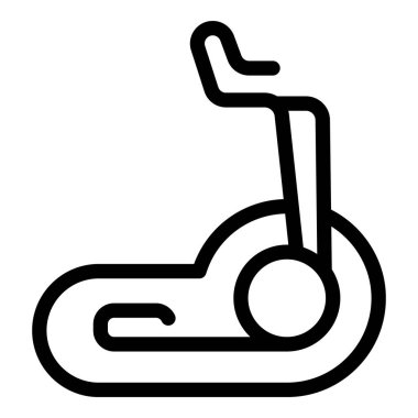 Koşu bandı simgesi koşuyu, eğitimi ve uygunluğu simgeliyor