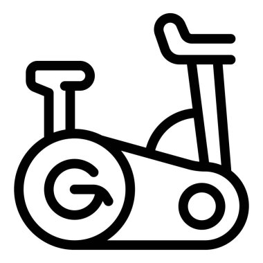 Sabit bisiklet sağlıklı bir yaşam tarzını sembolize ediyor.