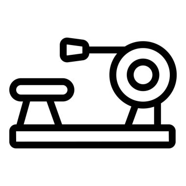 Kürek çekme simülasyonu uygulaması kapalı alan egzersizi için