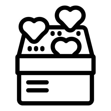 Kalplerle dolup taşan, sevgiyi, romantizmi ve içten duyguları simgeleyen açık bir aşk mektubu.