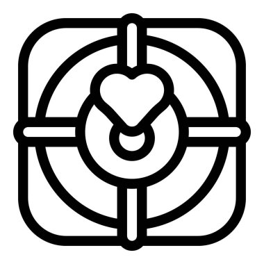 Kalp şekli hedef alınarak müşteri sevgisi üzerine odaklanmış pazarlama stratejileri sunuluyor.