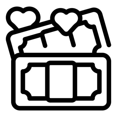 Para cüzdanı sevgiyle dolup taşıyor. Bağış, maddi destek, sevgi ve cömertliği temsil ediyor.