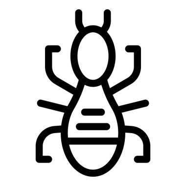 Büyük siyah karınca vücudunu ve bacaklarını gösteriyor.