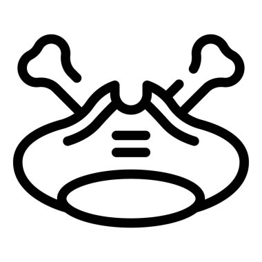 Diz çizimi basit, kemikler görünüyor, yaralanma olduğunu gösteriyor.