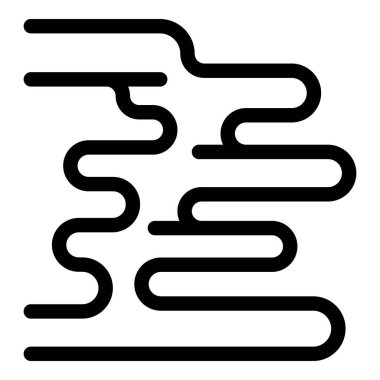 Minimalist siyah çizgiler soyut bir şablon oluşturuyor, arka plan ve dekoratif projeler için mükemmel.