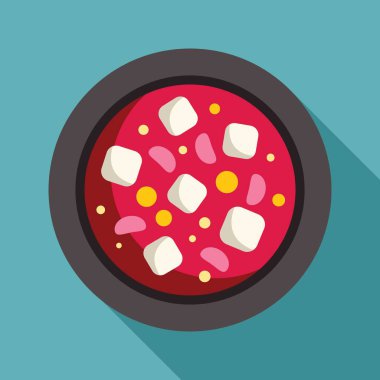 Bir kase pozole, geleneksel Meksika çorbası hominy, et ve çeşitli malzemelerden yapılmış, Meksika mutfağını kutlamak için mükemmel.