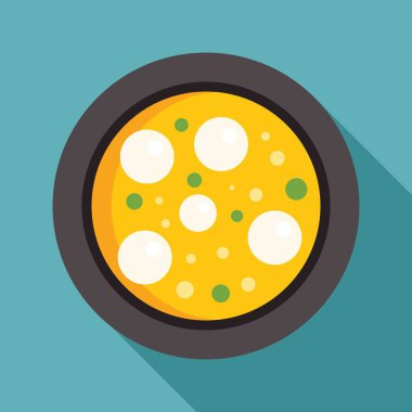 Bir kase lezzetli tangyuan, geleneksel Çin tatlısı tatlı pirinç topları ve tatlı çorba.