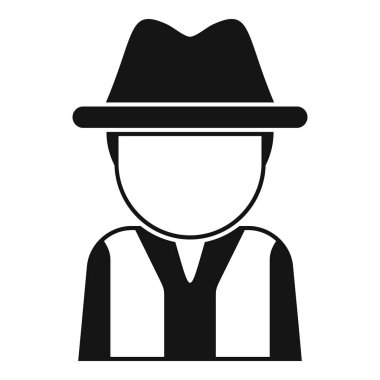 Şapka ve yelek giyen taşralı bir beyefendi, zamansız bir görünüş için sade bir şekilde duruyor.