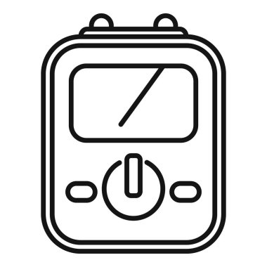 Dijital çokölçer elektrik akımını ölçer ve ölçümün sonucunu gösterir