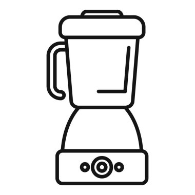 Mutfak tezgahında duran elektrikli blender sağlıklı yiyecekler yapıyor.