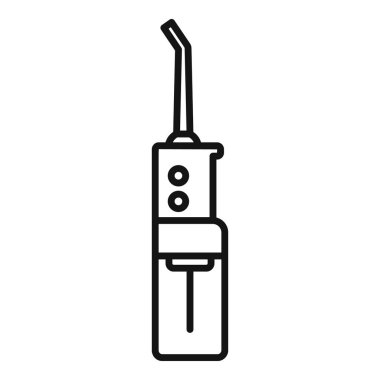 Ağız temizliği için elektrikli su temizleyicisi.