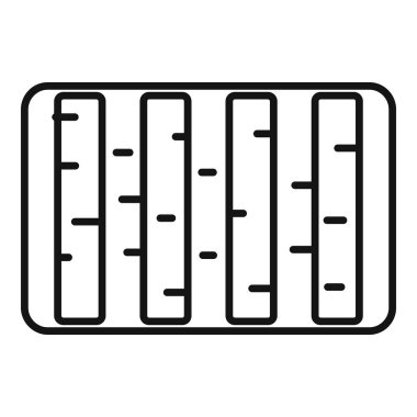 Ses mühendisliği ve ses üretimini temsil eden bir karıştırma tahtasının simgesi