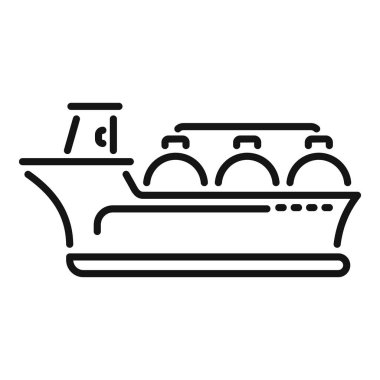 Taşıma, enerji ve nakliye tasarımı için ana hatlarıyla deniz yoluyla gaz taşıyan Ing taşıyıcı gemisi