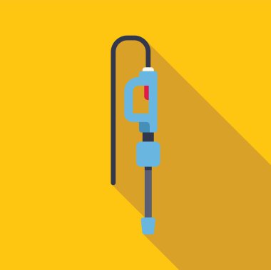 Sarı duvara asılı elektrik kablosu, sürdürülebilir ulaşımı temsil ediyor.