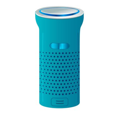 Modern hava temizleyici çalışıyor, hava kalitesini arttırıyor.