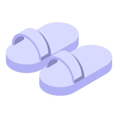 Bir çift mavi ev terliği yerde duruyor, evde rahatlama kavramını temsil ediyor.