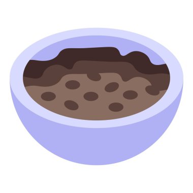 Bir kase dolusu çikolatalı çikolata ne kadar lezzetli ve cezbedici olduğunu gösteriyor.