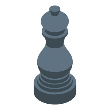 Beyaz arka planda duran koyu gri biber karıştırıcı, biber eklemek için mutfak malzemesi.